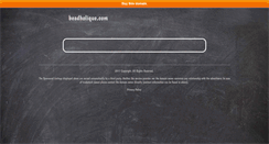 Desktop Screenshot of beadholique.com
